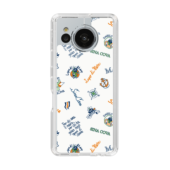 Slim Protection Case［ SINA COVA - All-Over Captain Pattern ］