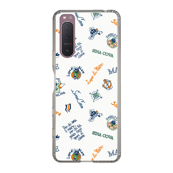 Slim Protection Case［ SINA COVA - All-Over Captain Pattern ］