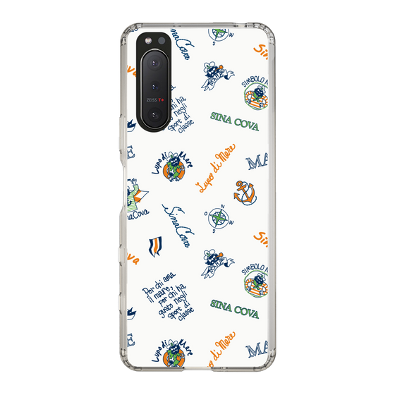 Slim Protection Case［ SINA COVA - All-Over Captain Pattern ］
