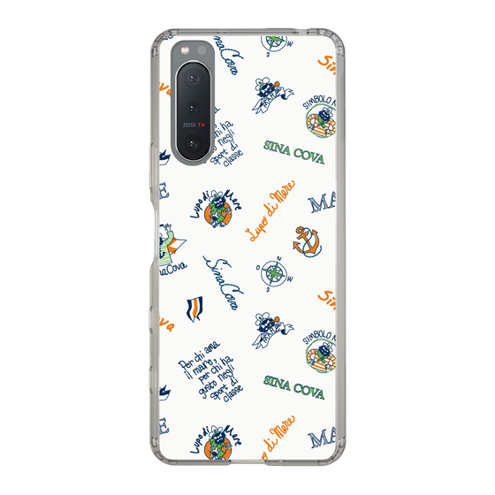 Slim Protection Case［ SINA COVA - All-Over Captain Pattern ］