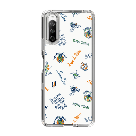 Slim Protection Case［ SINA COVA - All-Over Captain Pattern ］