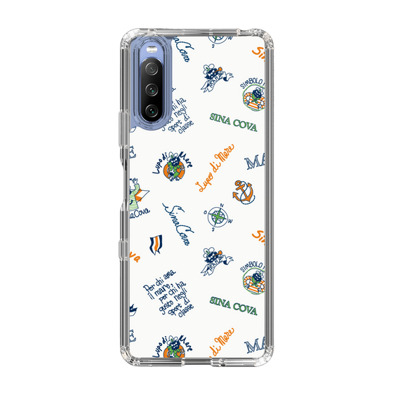 Slim Protection Case［ SINA COVA - All-Over Captain Pattern ］