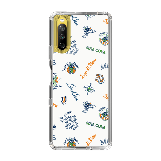 Slim Protection Case［ SINA COVA - All-Over Captain Pattern ］