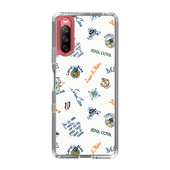 Slim Protection Case［ SINA COVA - All-Over Captain Pattern ］