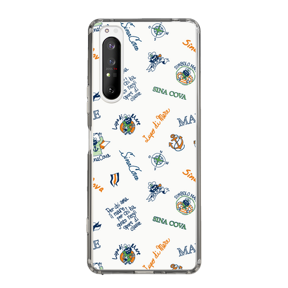 Slim Protection Case［ SINA COVA - All-Over Captain Pattern ］