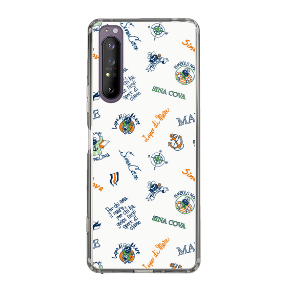 Slim Protection Case［ SINA COVA - All-Over Captain Pattern ］