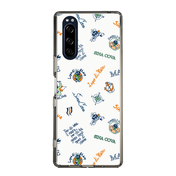 Slim Protection Case［ SINA COVA - All-Over Captain Pattern ］