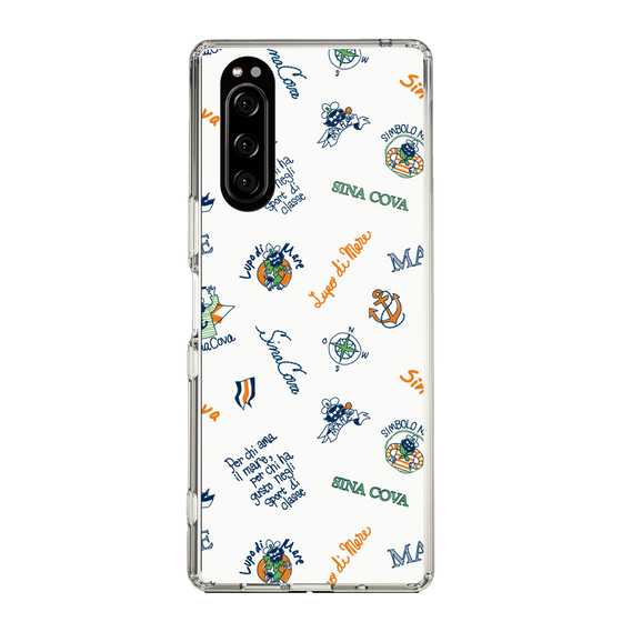 Slim Protection Case［ SINA COVA - All-Over Captain Pattern ］
