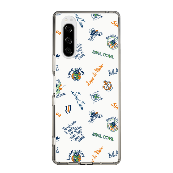 Slim Protection Case［ SINA COVA - All-Over Captain Pattern ］