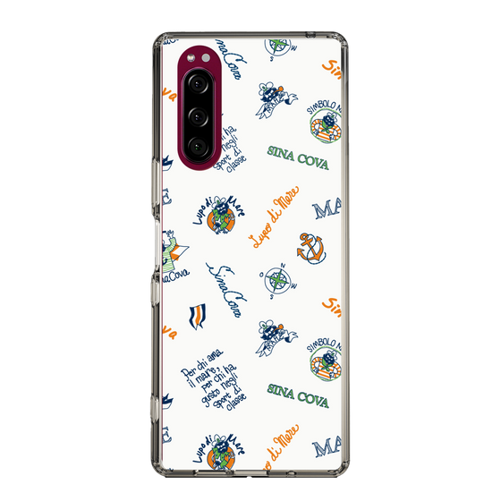 Slim Protection Case［ SINA COVA - All-Over Captain Pattern ］