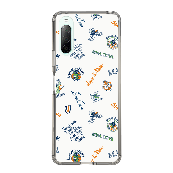 Slim Protection Case［ SINA COVA - All-Over Captain Pattern ］