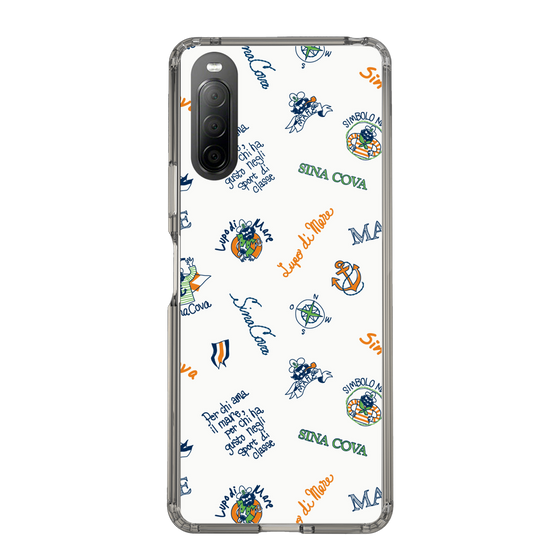 Slim Protection Case［ SINA COVA - All-Over Captain Pattern ］