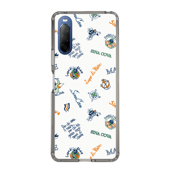 Slim Protection Case［ SINA COVA - All-Over Captain Pattern ］