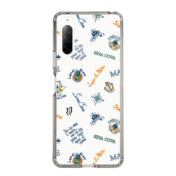 Slim Protection Case［ SINA COVA - All-Over Captain Pattern ］