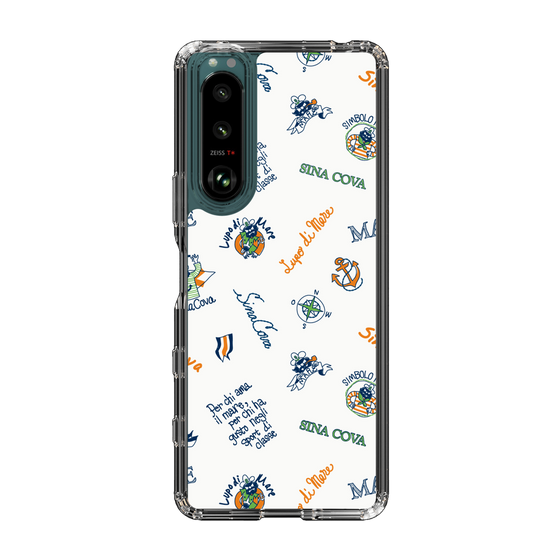 Slim Protection Case［ SINA COVA - All-Over Captain Pattern ］