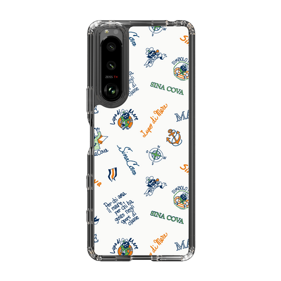 Slim Protection Case［ SINA COVA - All-Over Captain Pattern ］