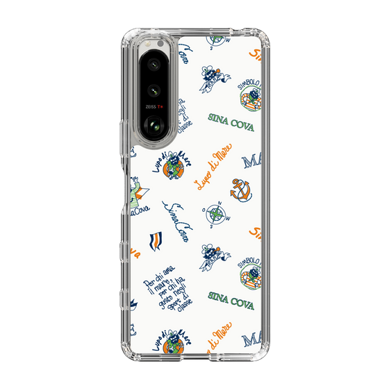 Slim Protection Case［ SINA COVA - All-Over Captain Pattern ］