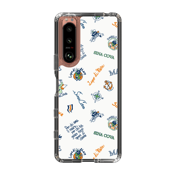 Slim Protection Case［ SINA COVA - All-Over Captain Pattern ］