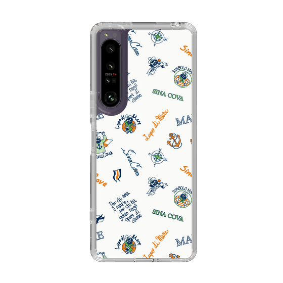 Slim Protection Case［ SINA COVA - All-Over Captain Pattern ］
