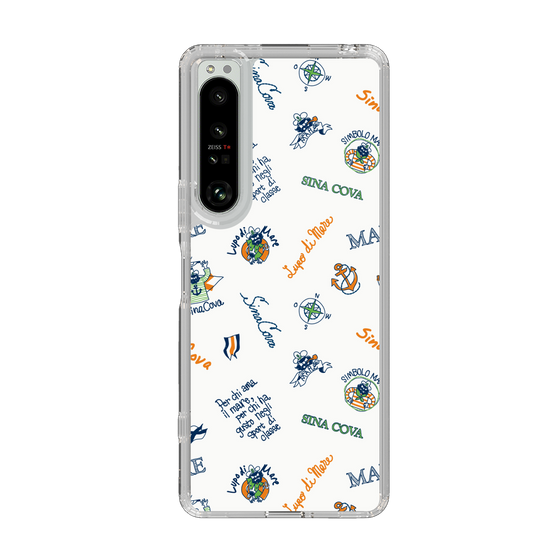 Slim Protection Case［ SINA COVA - All-Over Captain Pattern ］