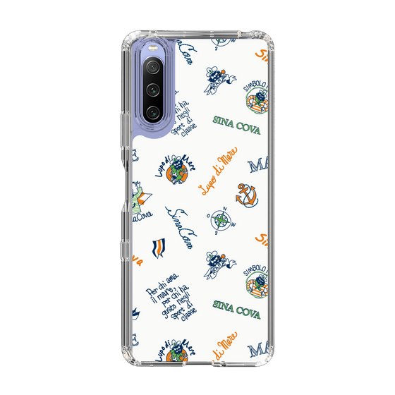 Slim Protection Case［ SINA COVA - All-Over Captain Pattern ］