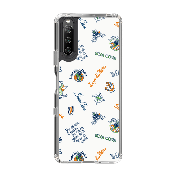 Slim Protection Case［ SINA COVA - All-Over Captain Pattern ］