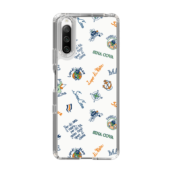 Slim Protection Case［ SINA COVA - All-Over Captain Pattern ］