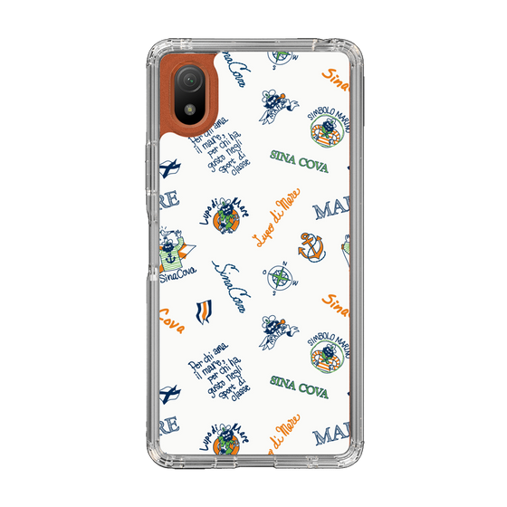 Slim Protection Case［ SINA COVA - All-Over Captain Pattern ］