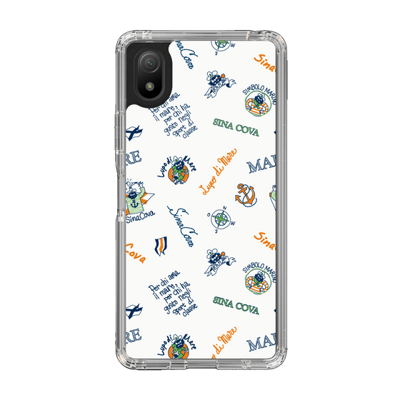 Slim Protection Case［ SINA COVA - All-Over Captain Pattern ］