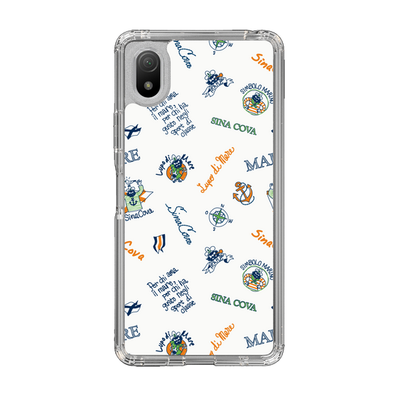 Slim Protection Case［ SINA COVA - All-Over Captain Pattern ］