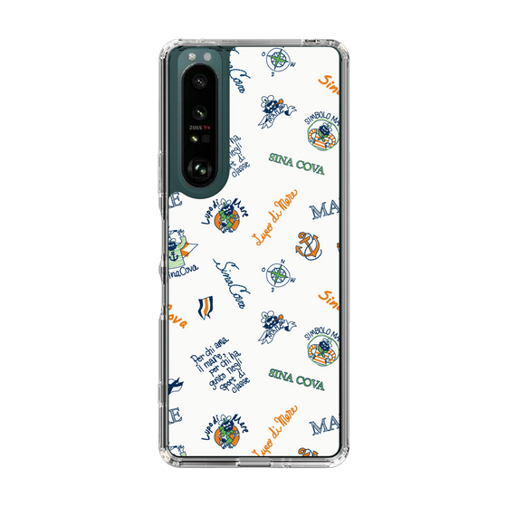 Slim Protection Case［ SINA COVA - All-Over Captain Pattern ］