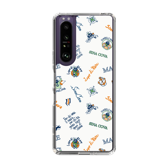 Slim Protection Case［ SINA COVA - All-Over Captain Pattern ］