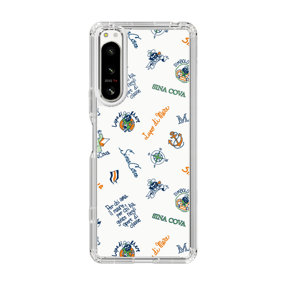 Slim Protection Case［ SINA COVA - All-Over Captain Pattern ］