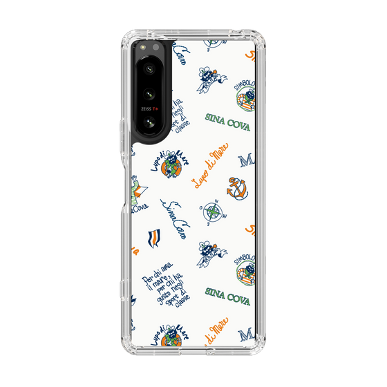 Slim Protection Case［ SINA COVA - All-Over Captain Pattern ］