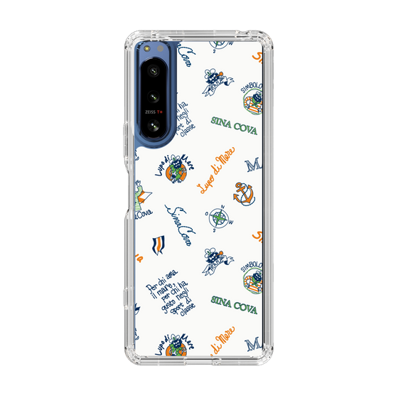 Slim Protection Case［ SINA COVA - All-Over Captain Pattern ］