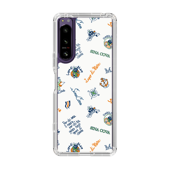 Slim Protection Case［ SINA COVA - All-Over Captain Pattern ］
