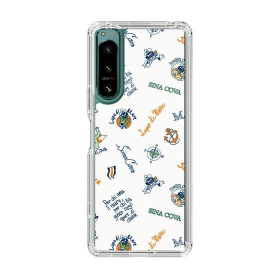 Slim Protection Case［ SINA COVA - All-Over Captain Pattern ］