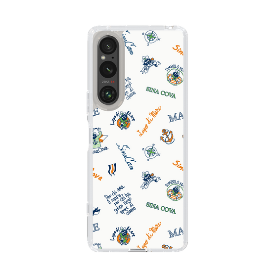 Slim Protection Case［ SINA COVA - All-Over Captain Pattern ］