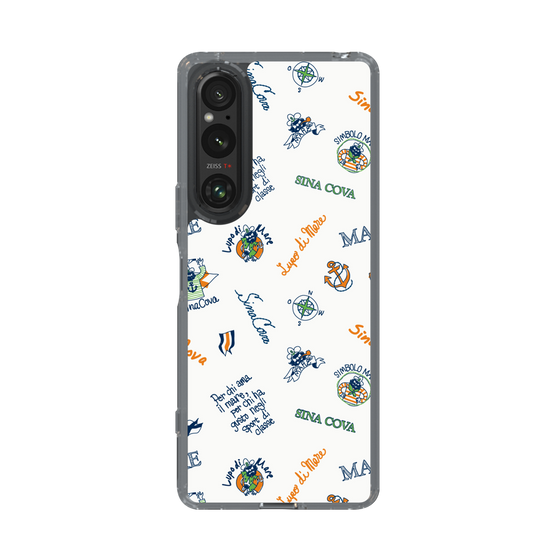 Slim Protection Case［ SINA COVA - All-Over Captain Pattern ］