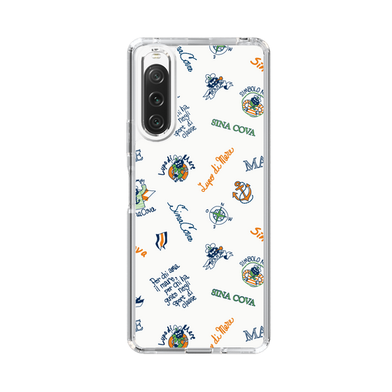 Slim Protection Case［ SINA COVA - All-Over Captain Pattern ］