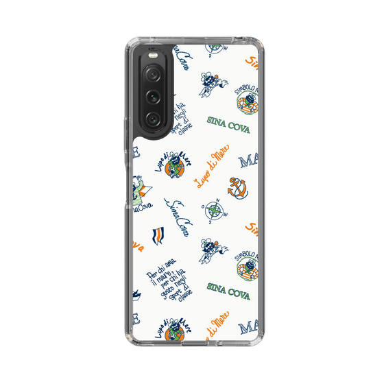 Slim Protection Case［ SINA COVA - All-Over Captain Pattern ］