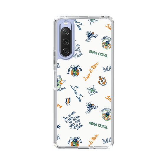 Slim Protection Case［ SINA COVA - All-Over Captain Pattern ］