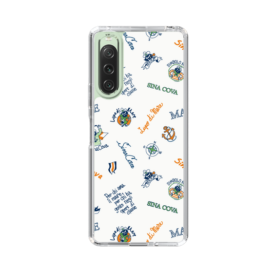 Slim Protection Case［ SINA COVA - All-Over Captain Pattern ］