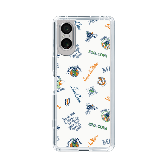 Slim Protection Case［ SINA COVA - All-Over Captain Pattern ］