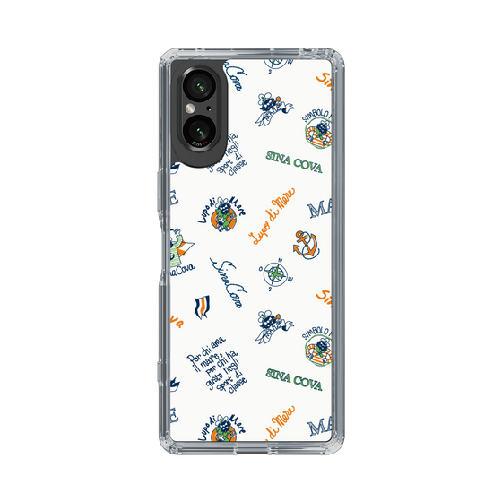 Slim Protection Case［ SINA COVA - All-Over Captain Pattern ］