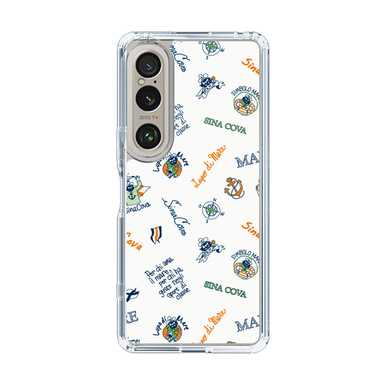 Slim Protection Case［ SINA COVA - All-Over Captain Pattern ］