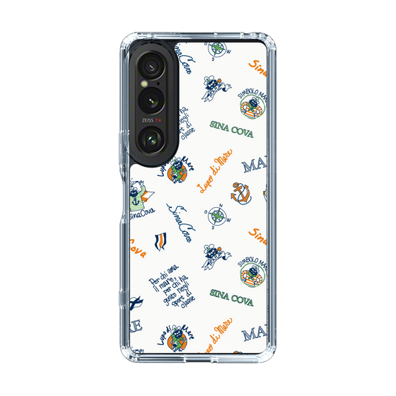 Slim Protection Case［ SINA COVA - All-Over Captain Pattern ］