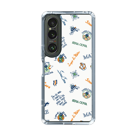 Slim Protection Case［ SINA COVA - All-Over Captain Pattern ］