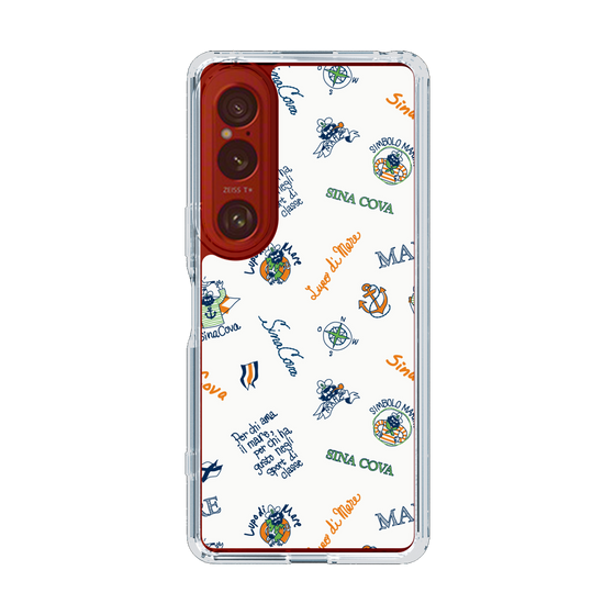 Slim Protection Case［ SINA COVA - All-Over Captain Pattern ］