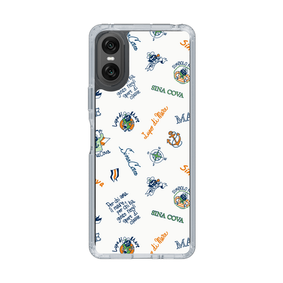 Slim Protection Case［ SINA COVA - All-Over Captain Pattern ］